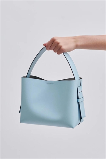 Leata leather bag, Starlight Blue