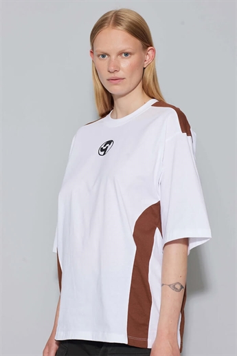 Oval Square, Sporty tee, White