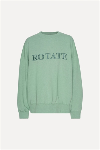 Rotate, Sweat Logo Crewneck, Granite Green