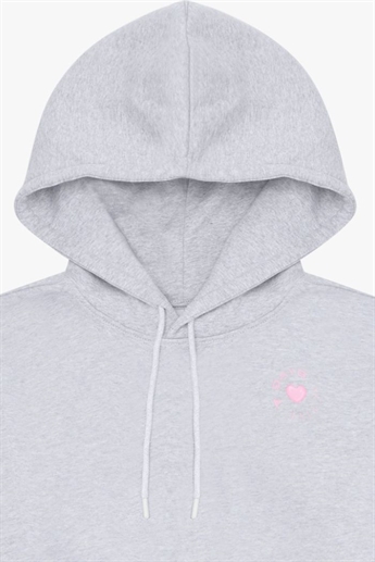 7 Days Active, Organic Fitted Hoodie, Heather Grey