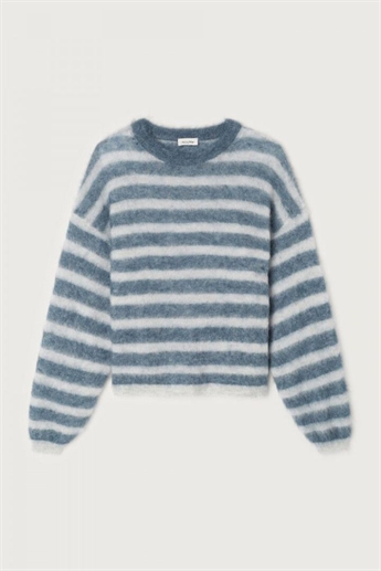 American Vintage, NEN18CE jumper, POLAR MELANGE STRIPED