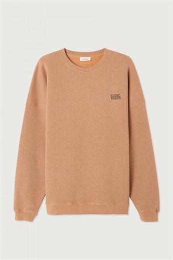 American Vintage, MDOV03A sweatshirt unisex, HAZELNUT 