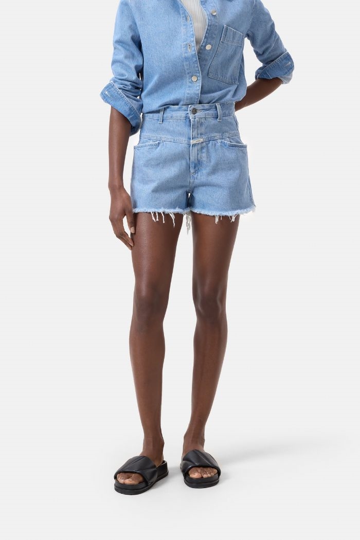 Closed, C92103 Jocy denim shorts, Light blue