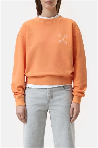 Closed, C95226 sweatshirt, Pumpkin