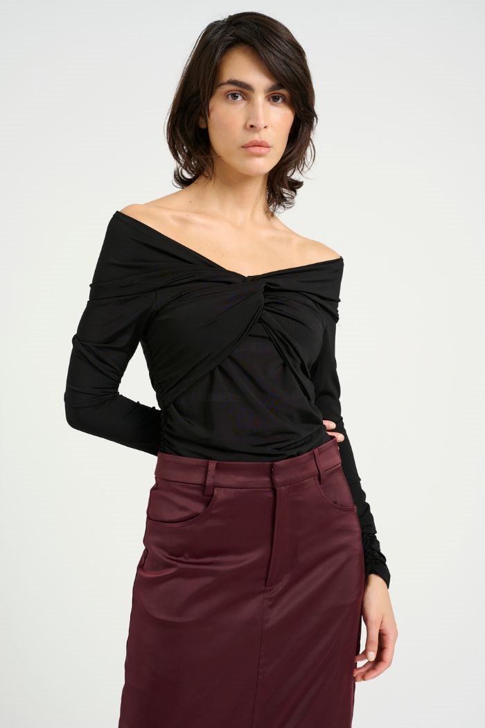 Sammy LS top, Black