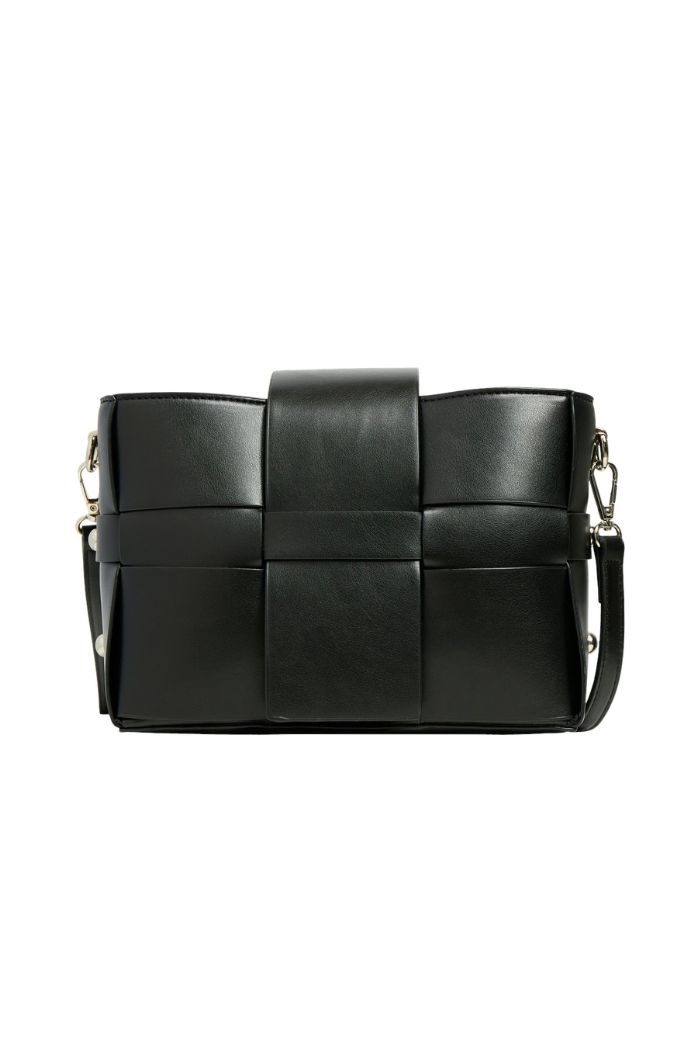 Breen PU Crossbody, Black