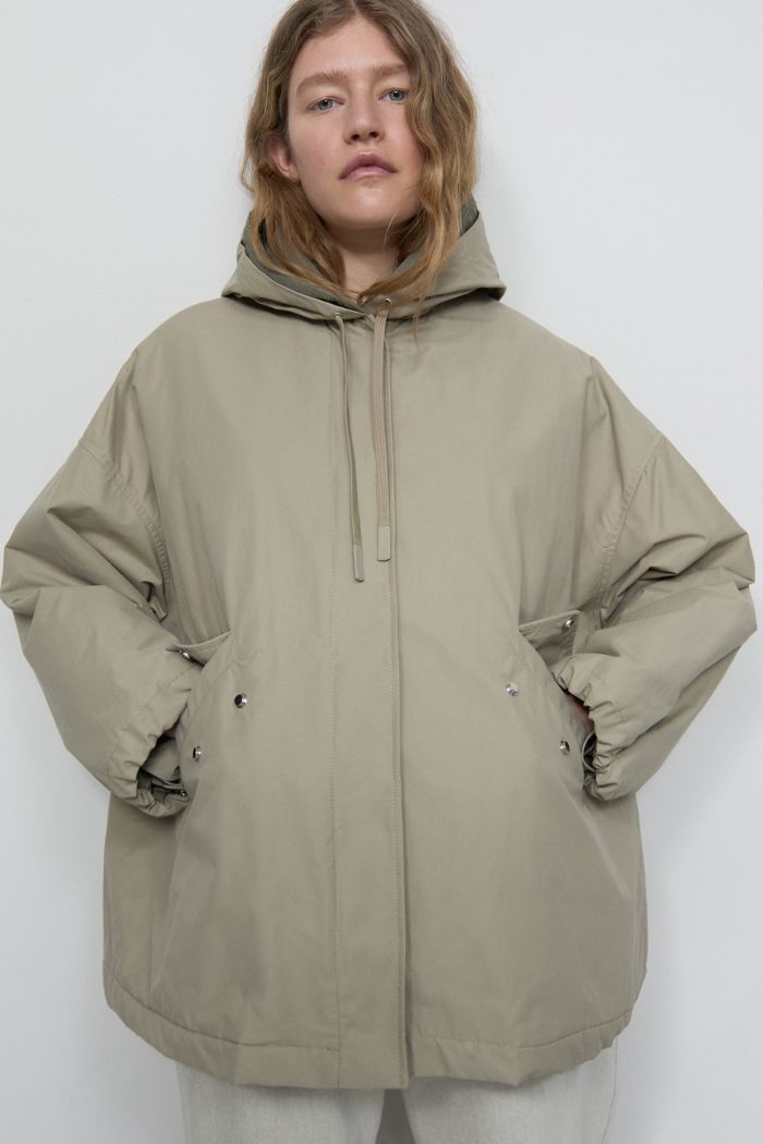 Closed, C97888 Parka jacket, Pastel Olive