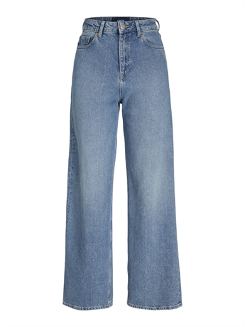 High Waist Wide Jeans, Light Blue Denim