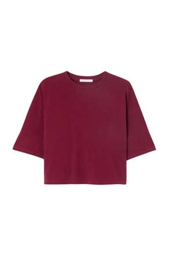 American Vintage, OUK02AE t-shirt, VINTAGE BURGUNDY