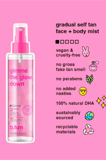 b.tan, gimme the glow down, 190 ml