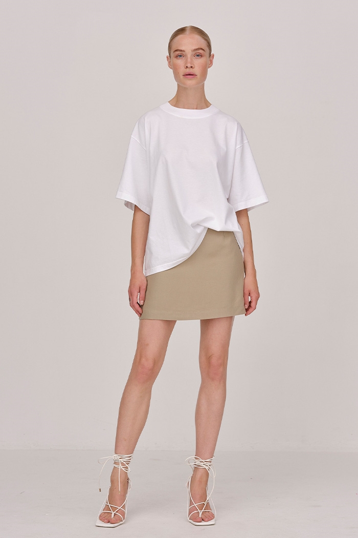 Herskind, Debby skirt, Light Khaki