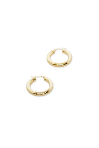 Trine Tuxen, Chubby Hoops III, Goldplated