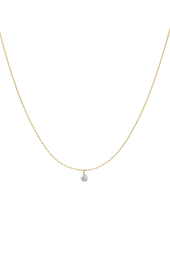 YAB Studio, 0.17 ct Floating Diamond 38 cm, 18K Gold