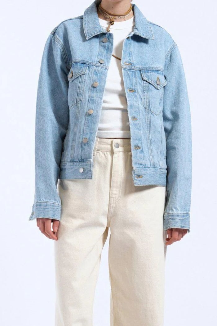 Dr. Denim, Joey Trucker Jacket, Stream Light Retro